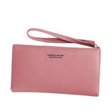 Women's Soft Leather Wallet Touch Screen Phone Purse Small Bag