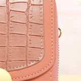 Soft Leather Wallets Touch Screen Phone Bag Crossbody Case Women's Bag