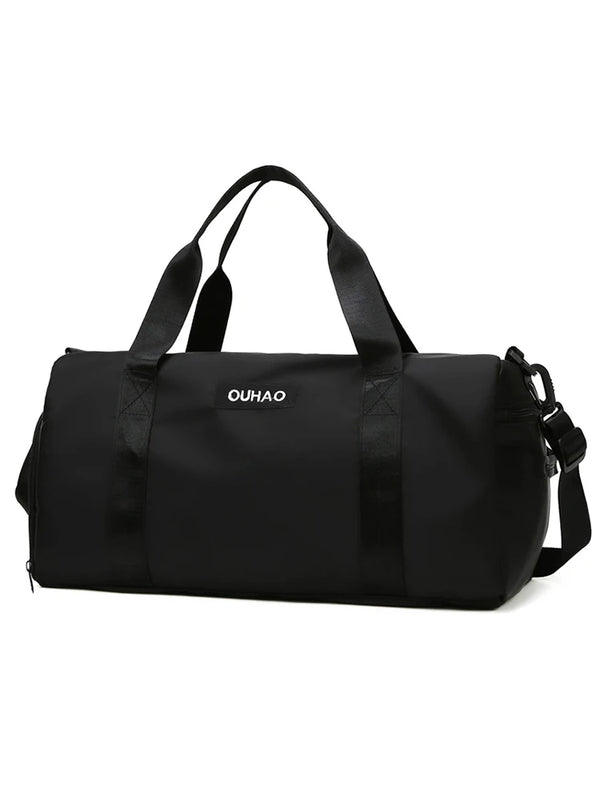 Women Sport Travel Bag Casual Shoulder Handbag Messenger Shoe Compartment