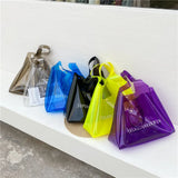 Women PVC Shopping Bag Large Capacity Tote