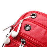 Vintage Shoulder Crossbody Bag Soft PU Leather