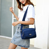 Women's Waterproof Nylon Shoulder Bag