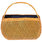 Bohemian Bamboo Beach Bag Vintage Rattan Handbag