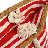 Women Beach Bag Canvas Travel Tote Bag Large Shoulder Bag Anchor Pattern