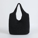 Women Beach Bags Straw Shoulder Travel Tote Large Handbags