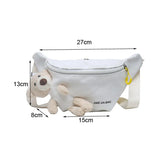 Women Waist Packs Fanny Bag, Multi-Function Hip Bum Chest Crossbody