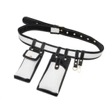 Women Belt Bag Two Pocket Waist Bag Belt Phone Purse Fanny Packs