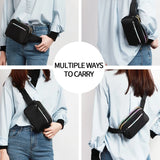 Women Belt Bag Fanny Pack Phone Money Cash Light Sports Waist Bags