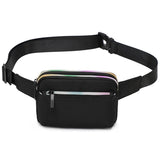 Light Sports Waist Bags Zipper Travel Pouch for Men
