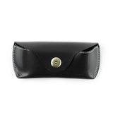 Leather Belt Bag Glasses Case Hard Waist Pouch Eyeglasses Holder