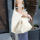 Women Large Canvas Shopping Bag Reusable Tote Grocery Eco Shopper Shoulder Bags