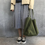 Women Large Canvas Shopping Bag Reusable Tote Grocery Eco Shopper Shoulder Bags