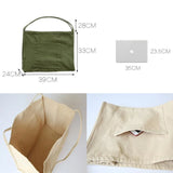 Women Large Canvas Shopping Bag Reusable Tote Grocery Eco Shopper Shoulder Bags