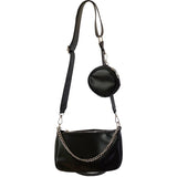 Women Crossbody Bag Retro Chain PU Leather Shoulder Bags Messenger Bag