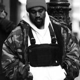 Women Tactical Streetwear Kanye Style Chest Rig Bag Hip-Hop Waistcoat G177
