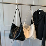 Women Tote Handbags Shoulder Bag Big Capacity Solid Shopper Bag for Girls