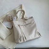 Women Tote Handbags Shoulder Bag Big Capacity Solid Shopper Bag for Girls