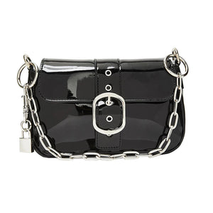 Women Patent Leather Handbags Casual Shoulder Messenger Tote Bags