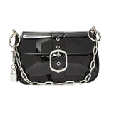 Women Patent Leather Handbags Casual Shoulder Messenger Tote Bags