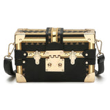Women Box Bag Small Square Chain Shoulder Crossbody Bags