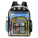 Transparent Jelly Backpack for College School Laptop Bag