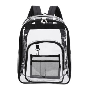 Transparent Jelly Backpack for College School Laptop Bag