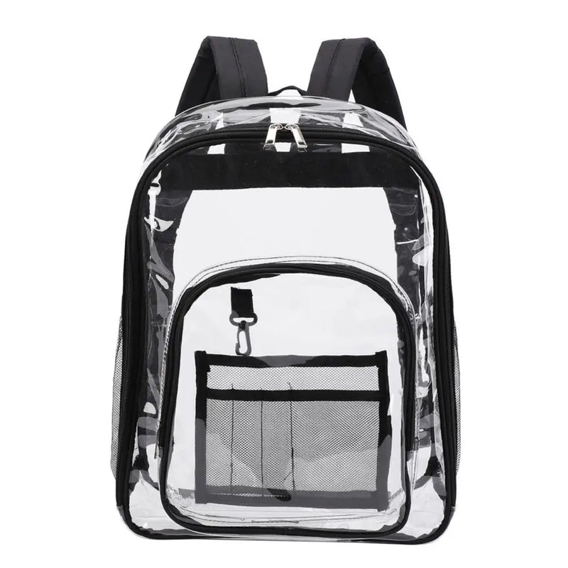 Transparent Jelly Backpack for College School Laptop Bag