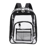 Transparent Jelly Backpack for College School Laptop Bag