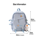 Waterproof Travel Backpacks Student College School Bag Laptop Backpack