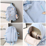 Waterproof Travel Backpacks Student College School Bag Laptop Backpack