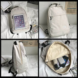 Harajuku Ulzzang College School Backpacks for Women Men