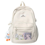 Nylon Backpack Travel Mesh Student School Bag Laptop