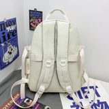 Nylon Backpack Travel Mesh Student College School Bag Laptop Book Bags