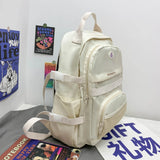 Nylon Backpack Travel Mesh Student College School Bag Laptop Book Bags