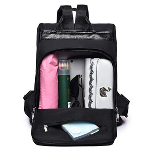 Oxford Backpack Travel Mesh Student College School Bag