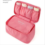 Women Bra Underwear Travel Bag Multifunctional Storage Pouch Makeup Organizer