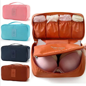 Women Bra Underwear Travel Bag Multifunctional Storage Pouch Makeup Organizer