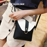 Sweet Women Lock Shoulder Bag Quilted Small Clutch Handbag