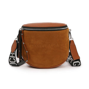 Women Bucket Bag Crossbody Bag Wide Shoulder Strap Sac A Main