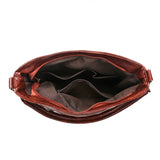 Soft Patchwork Leather Women Bucket Bag Vintage Shoulder Cross Body Handbag