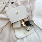 Vintage Women Butterfly Leather Shoulder Bag Solid Flap Small Handbag