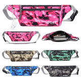 Camouflage Waist Fanny Pack Belt Bag Travel Phone Pouch
