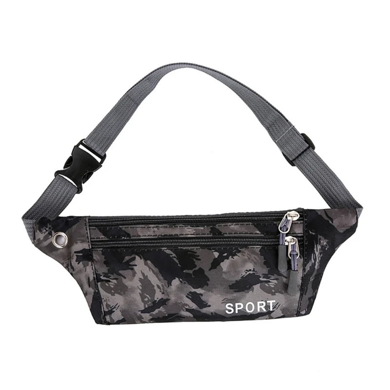 Camouflage Waist Fanny Pack Belt Bag Travel Phone Pouch