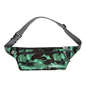 Camouflage Waist Fanny Pack Belt Bag Travel Phone Pouch