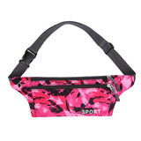 Camouflage Waist Fanny Pack Belt Bag Travel Phone Pouch