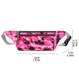 Camouflage Waist Fanny Pack Belt Bag Travel Phone Pouch