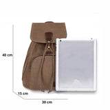 Canvas Backpacks for Women School Bags Girls Laptop Bag