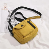 Canvas Crossbody Bag for Women Envelope Phone Wallet