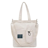 Canvas Shoulder Bag Eco Friendly Reusable Tote Shopper Large Capacity