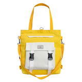 Women Canvas Bag Large Capacity Crossbody Tote
